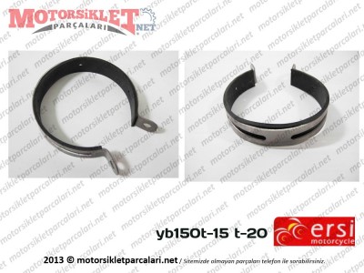 Ersi Motor YB150T-15 T-20 Egzoz Kelepçesi